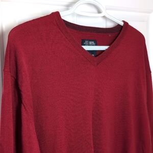 Merino Wool Wayne Gretzky V-Neck Sweater Size 2XL